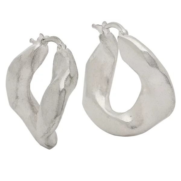 ピアス フープピアス シルバー レディース J12VG0062 J12003 045