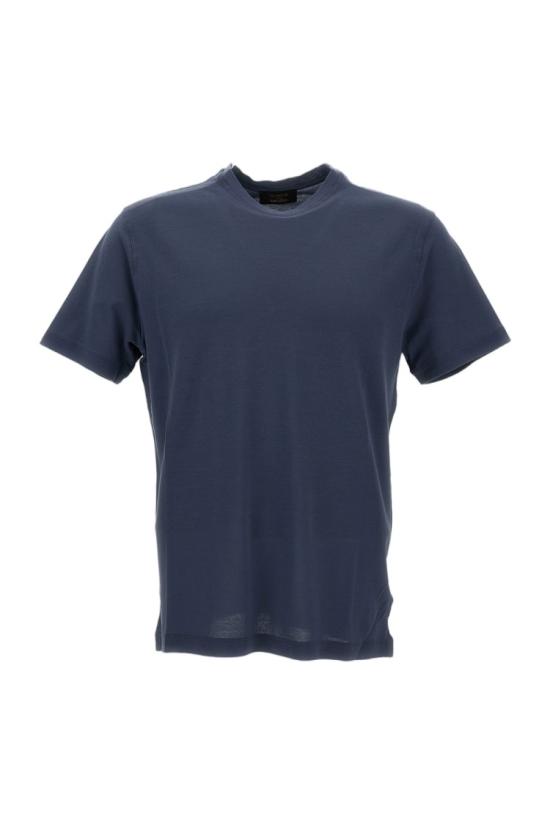 ZANONE Men T-Shirts 815214ZG380Z1851 Blue
