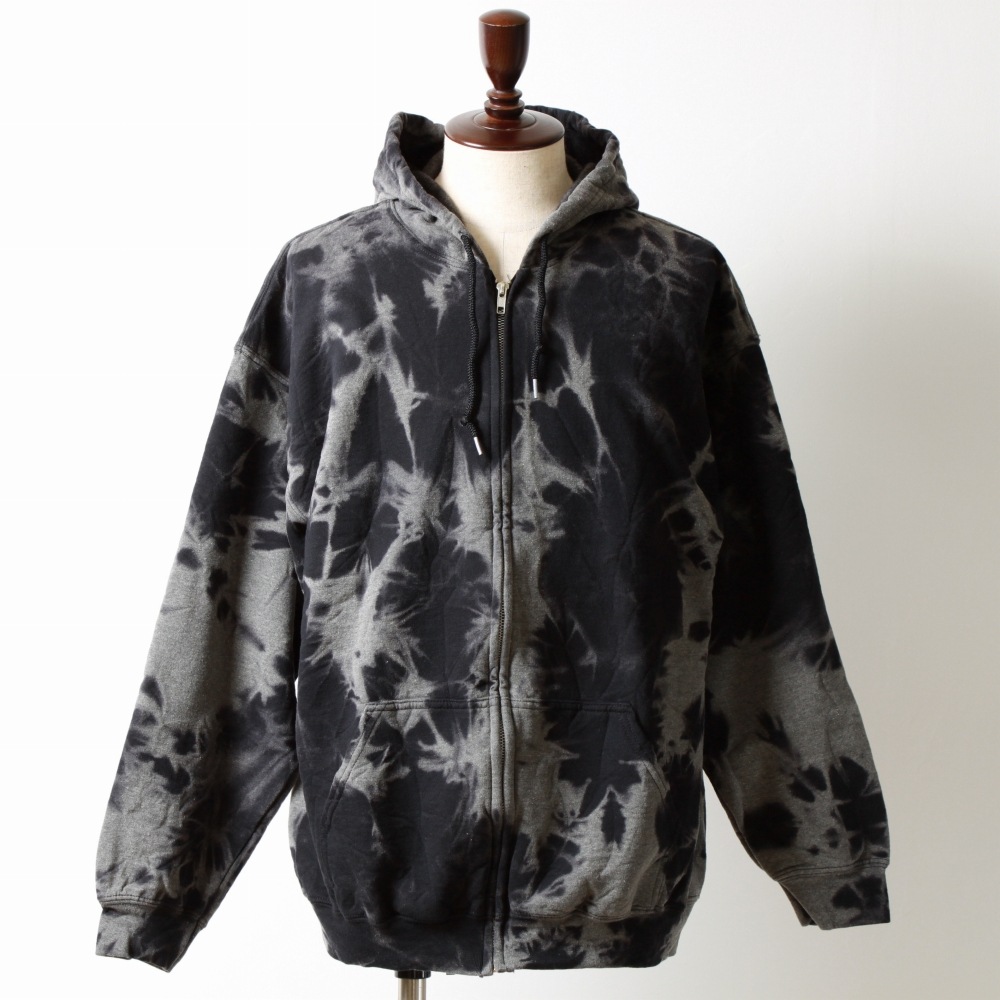 8.0 oz ヘビーブレンド フルジップパーカー ブリーチブラック ユニセックス