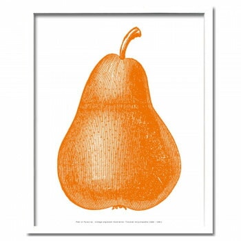 Pear アートパネル orange IPF-52891