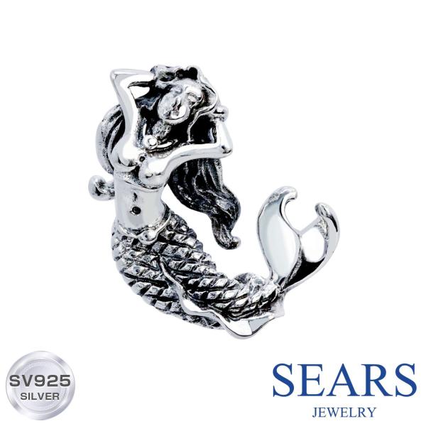 ペンダントトップ ネックレス トップ ハワイアンジュエリー マーメイド 人魚 メンズ レディース ユニセックス シルバー925 アクセサリー