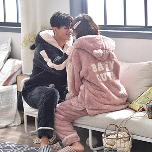 最新発見 パジャマ メンズ もこもこ ペア 部屋着 冬 上下セット レディース 前開き ルームウェア 可愛い パジャマ Color 女性 Www Dbmtr Jabarprov Go Id