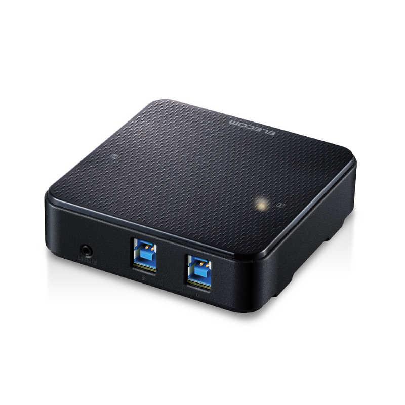 エレコム　ELECOM　USB切替器/USB3.0/PC側2ポート/接続機器4ポート　U3SW-T2