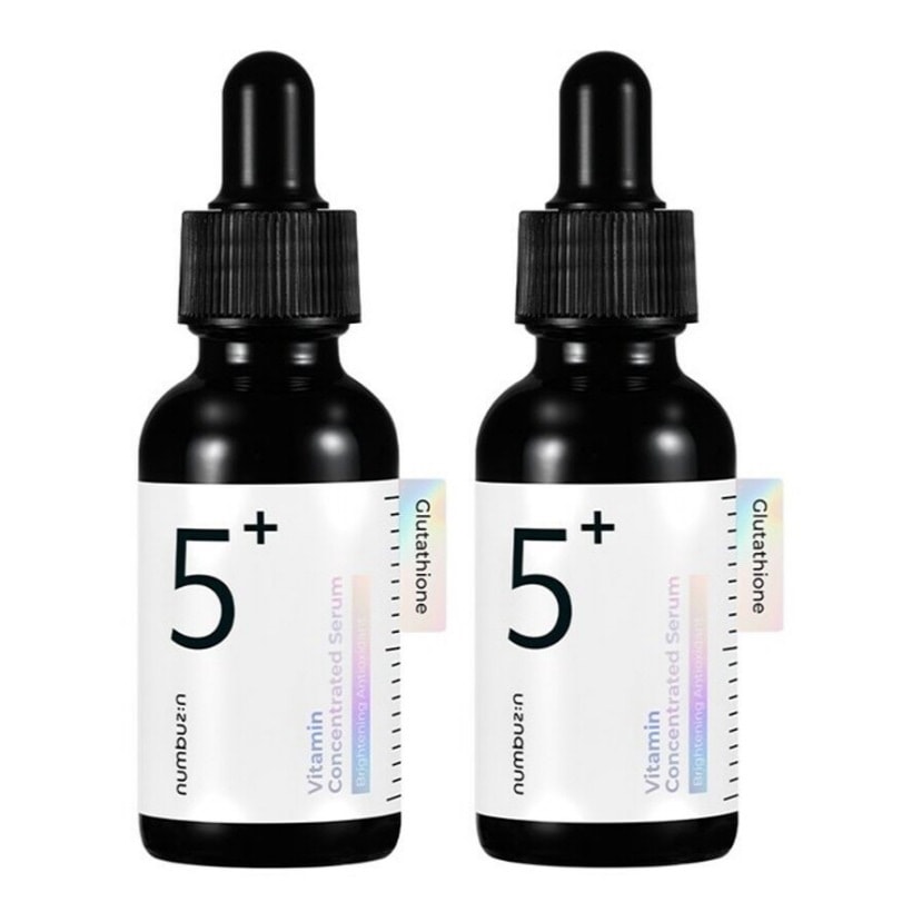 5番 白玉グルタチオンＣ美容液30ml+30ml/韓国化粧品