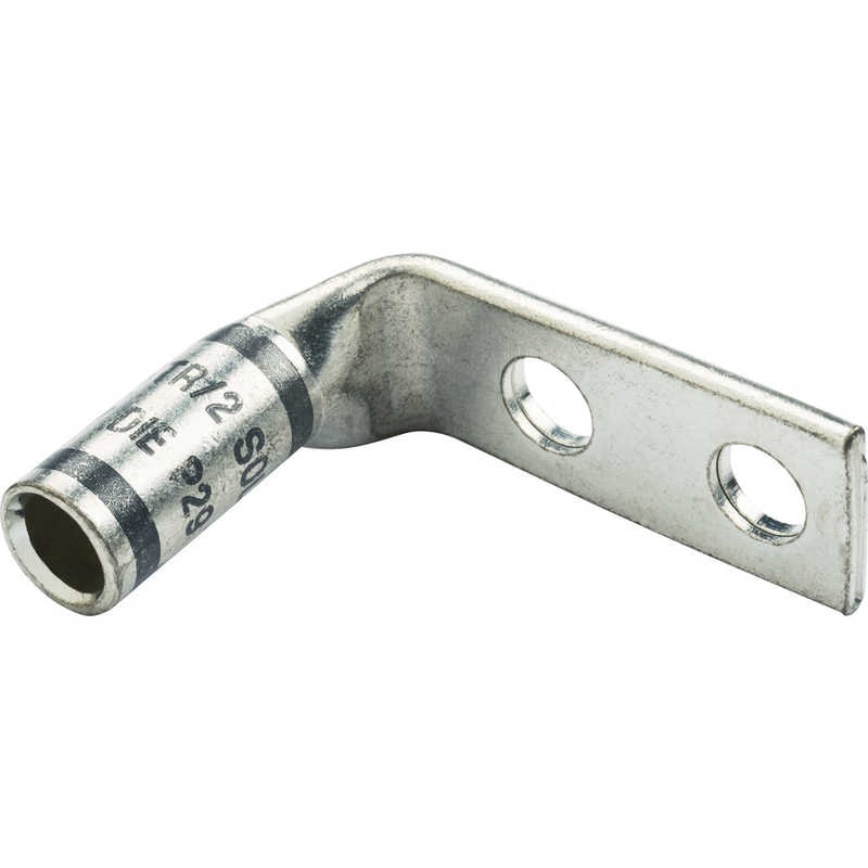 パンドウイット　銅製圧縮端子 標準バレル 2つ穴 90アングル　LCD4-14AF-L