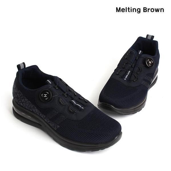 メンズカジュアルスニーカーダイヤル運動靴2色