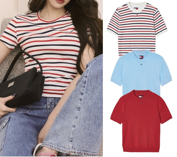 Essential Short Sleeved Sweater (T32F6KTO13TWT1C1T)