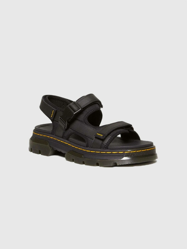 【日本正規品】Dr.Martens ドクターマーチン サンダル 厚底 カジュアル FORSTER マルチストラップ サンダル 脚長 31560001