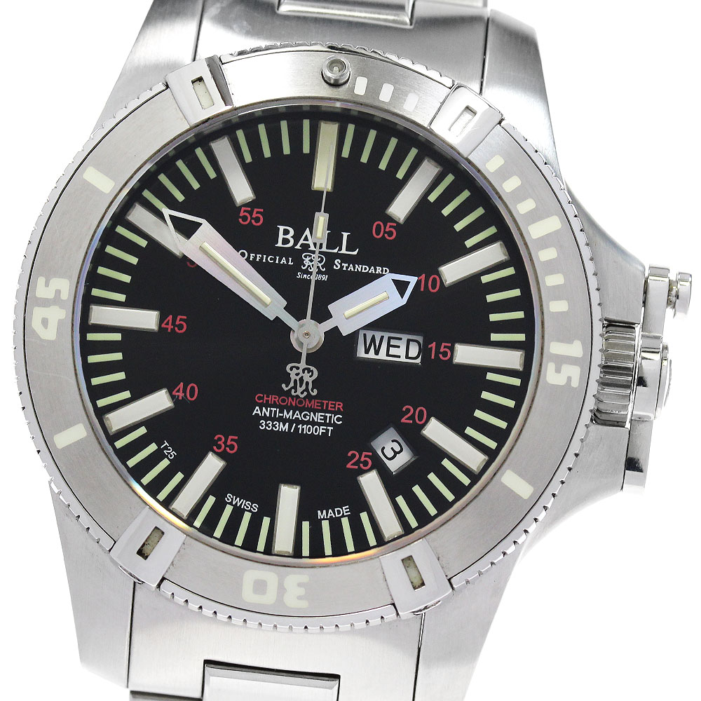 ボールウォッチ BALLWATCH DM2036A エンジニア ハイドロカーボン デイデイト 自動巻き メンズ _844810【中古】