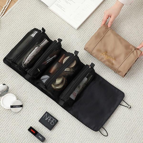 移動しやすい 着脱式 旅行用 デイリー ポーチ ブラシ