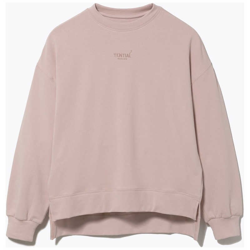 TENTIAL　レディース スウェットシャツ-23FW(Sサイズ) BAKUNE(バクネ) スモークピンク　100213000029
