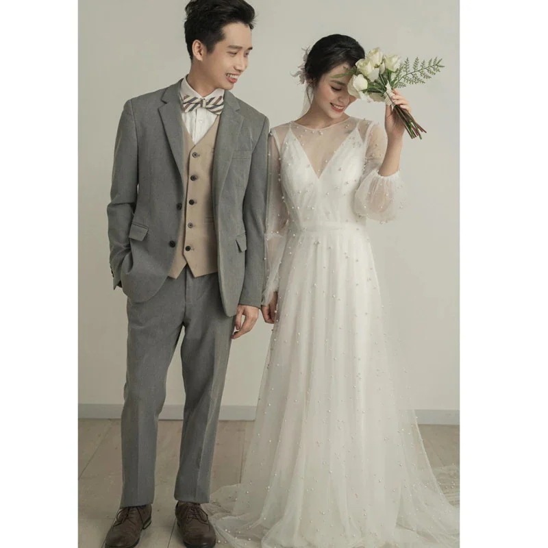 パーティードレス新作 結婚式 ドレス 演奏会 花嫁ロングドレスドレス ウェディングドレス ウエディングドレス 白 ロング お呼ばれドレス ロングドレス 成人式