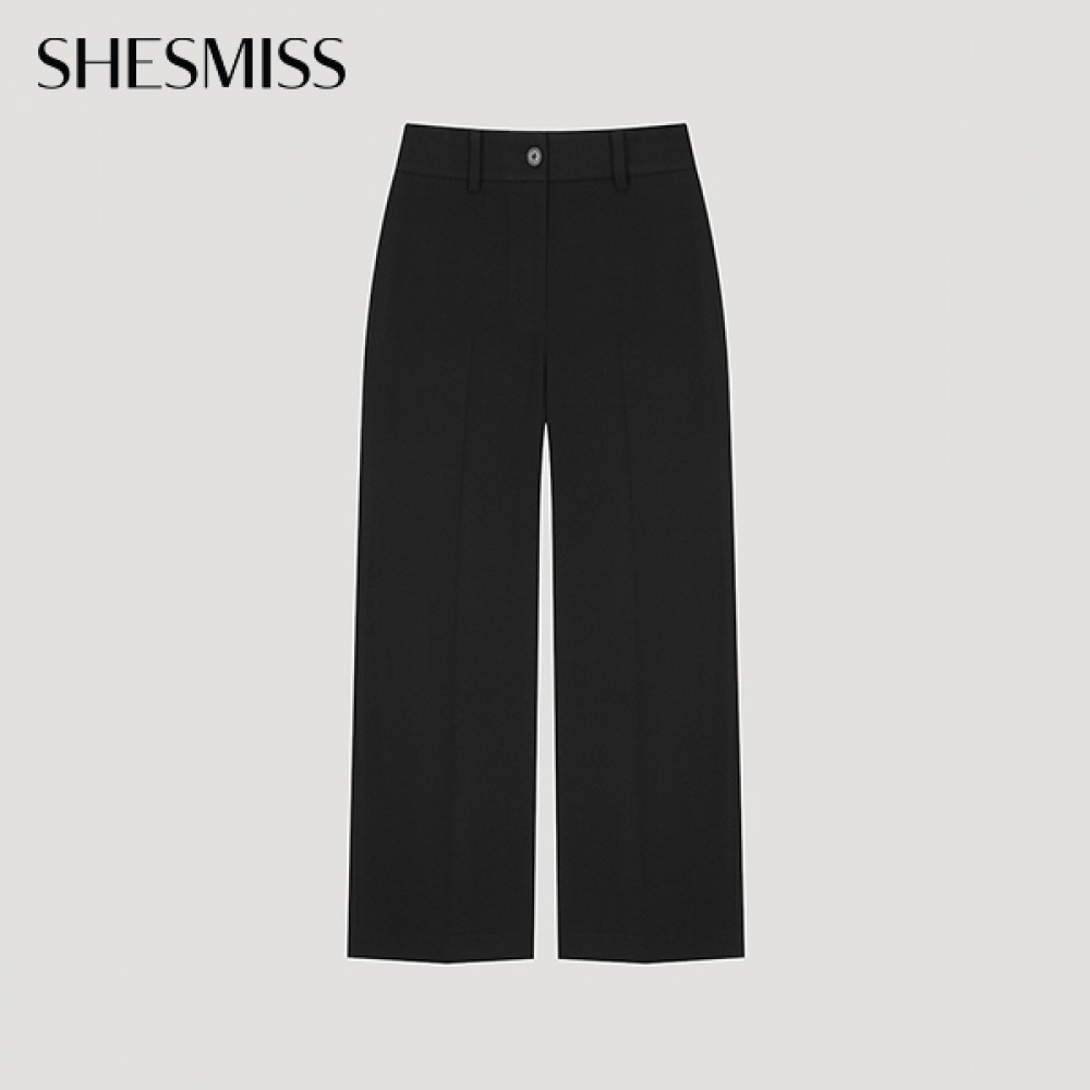 (シーズ・ミス) スリムストレートパンツ_swwslo41080_BK