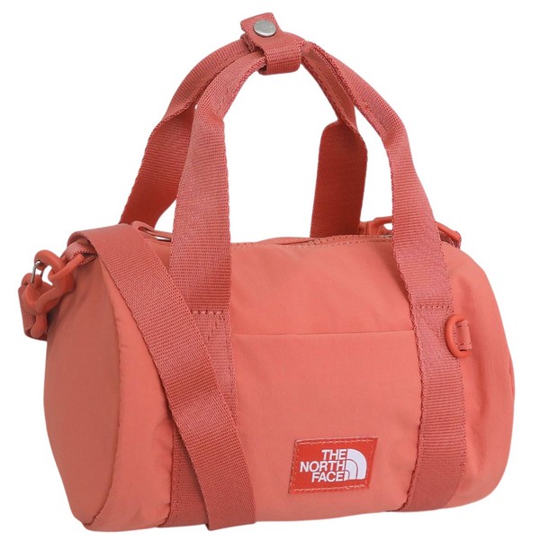 ノースフェイス バッグ レディース 2WAY ショルダーバッグ ミニポーチ付き ナイロン オレンジ BREEZE ROLL CROSS BAG NN2PS37D-DKO THE NORTH FACE