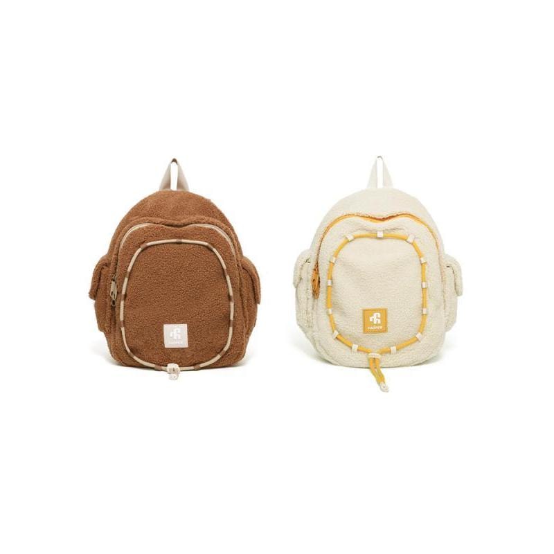 リュックサック レディース 旅行 スポーティ 女性 バッグ 秋冬 バックパック かわいい カジュアル 韓国 お出かけ 普段使い 通学 茶 もこもこ ジ