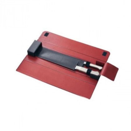 貝印 包丁ケース 2本用 赤黒 016AB2852 AHU9701