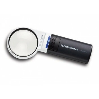 エッシェンバッハ　mobiluxLED+mobase　LEDワイドライトルーペ＆専用スタンド　60mmΦ（3倍）　1511-2M