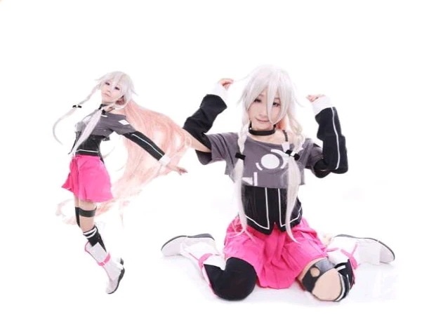 コスプレ衣装 イア新人公式服風フルセットウイッグ＋衣装＋靴 コスチューム
