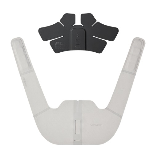 パナソニック【家庭用電気治療器】高周波治療器 コリコランワイド グレージュ EW-RA550-H【CoriCoran】【12個分の高周波デバイス内蔵】