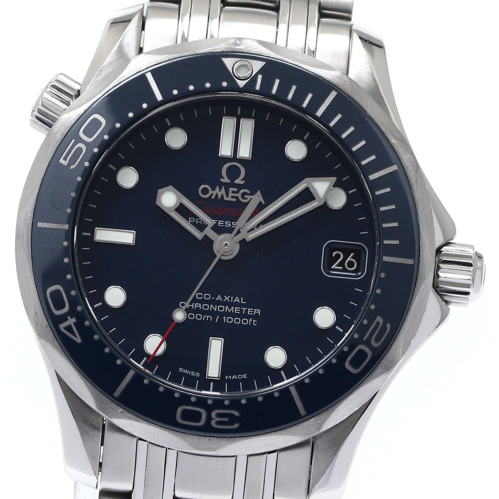 オメガ OMEGA 212.30.36.20.03.001 シーマスター300 コーアクシャル デイト 自動巻き ボーイズ _877719【中古】 225,450円
