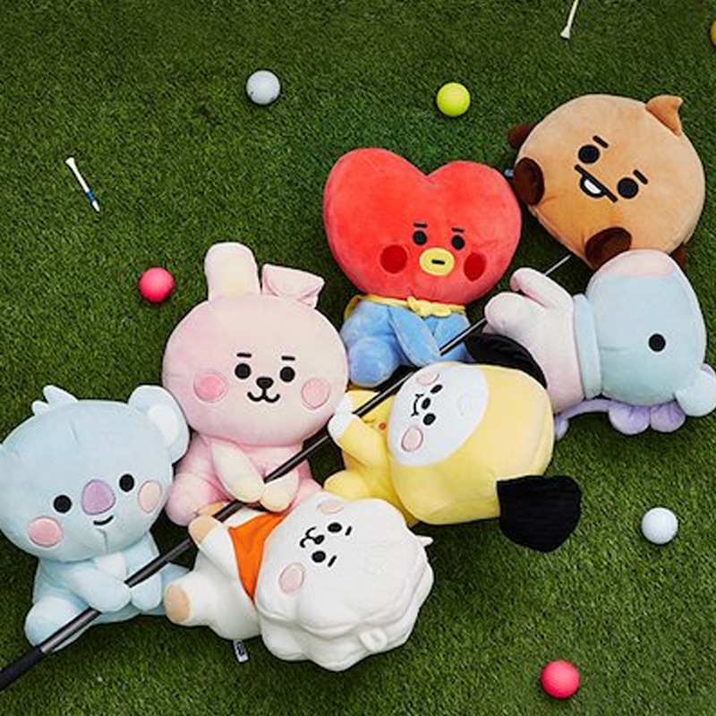 オープニングセール Babyゴルフドライバーカバー Bt21 Bt21公式 チミタタタマン 正規品 Friends Line アルゼイコーヤ シューキ クッキー Kpop グッズ オプション Chimmy Build Standishsmiles Com