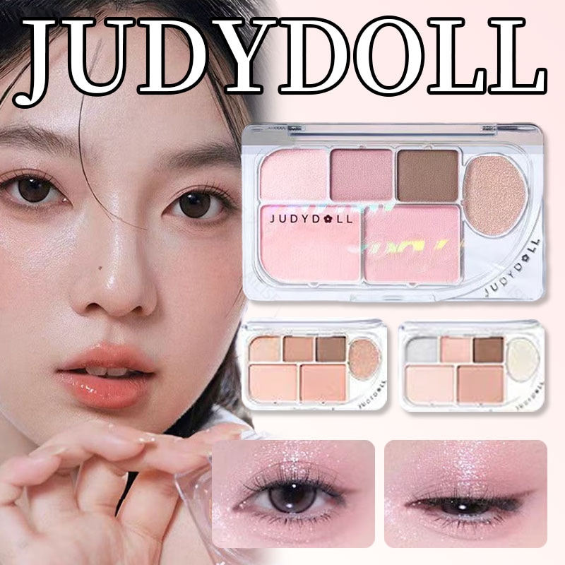 アイシャドウ you Qoo10] JUDYDOLL 【人气商品】6色アイシャドウ アイシャド : ポイント