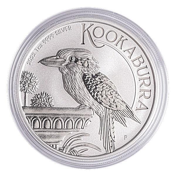 オーストラリア　カワセミ銀貨１オンス　2022年　クッカバラ