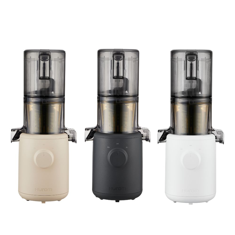 スロージューサー H310Aシリーズ 低速 スリム 小型 ミキサー 軽量 静音 ジュース スムージー 自動搾汁 皮ごと レシピ付き 洗いやすい おしゃれ 電動 コンパクト 軽い 静か かわいい