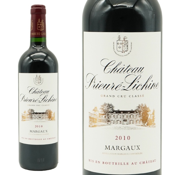 シャトー プリューレ リシーヌ 2010 AOCマルゴー (メドック グラン クリュ クラッセ メドック格付第4級) (バランド家) 赤 辛口Chateau Prieure Lichine 2