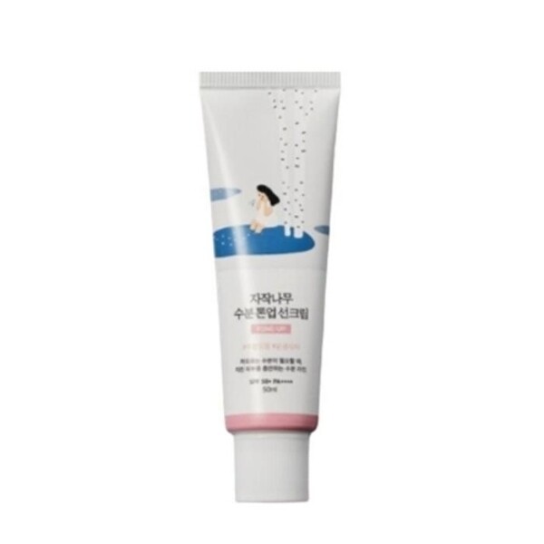ラウンドラップ シラカバ 水分トーンアップ 日焼け止め 50ml (SPF50+) x 3個