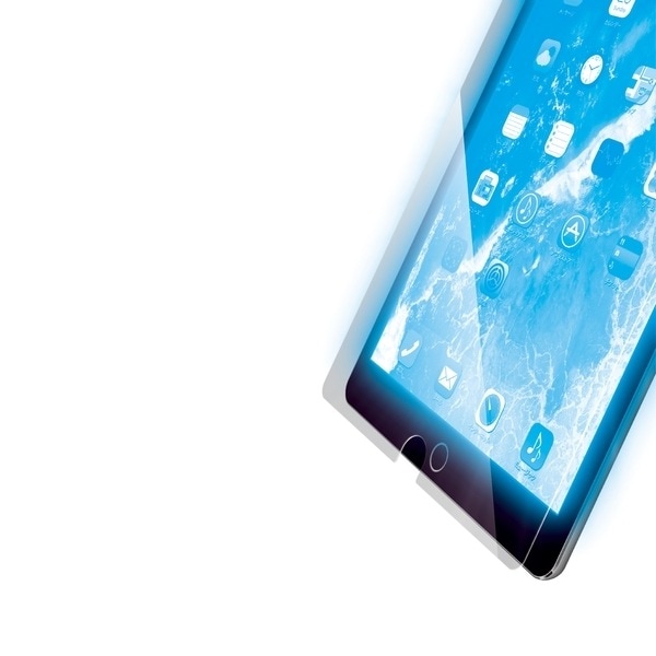 TB-A19RFLGGBL [iPad 10.2 2019年モデル/保護フィルム/リアルガラス/0.33mm/ブルーライトカット] メーカー直送