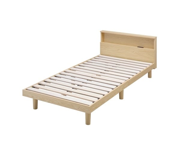 アイリスオーヤマ すのこベッドS SNB-S ナチュラル(シングル)