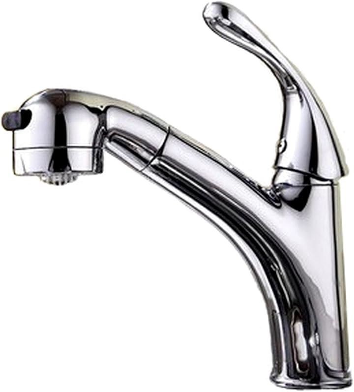 ライフシステム 伸縮 ハンド シャワーノズル シングルレバー 混合水栓 キッチン 洗面用 伸縮ノズル シャワーヘッド 水道 水栓蛇口