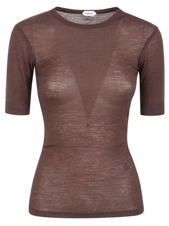 VERSACE Women Tops 10245061A175481N380 Brown