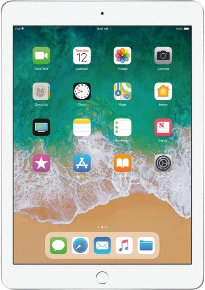 Apple 9.7インチ タブレット 第6世代 Wi-Fi+Cellular 32GB シルバー 整備済み品 美品