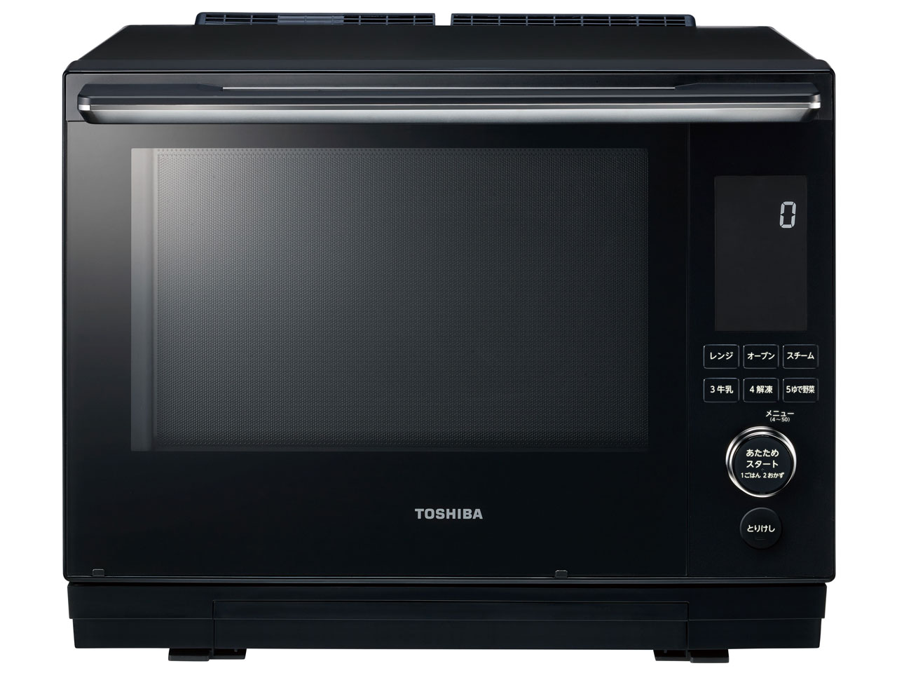TOSHIBA　東芝　庫内容量30L　スチームオーブンレンジ　石窯ドーム ER-D3000A(K) [グランブラック]【送料区分Mサイズ】