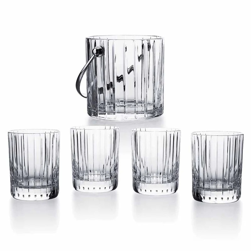 Baccarat 2811179 バカラ グラス ハーモニー タンブラー４個 アイスペール セット クリスタルガラス 付属品 純正BOX・コントロールカード