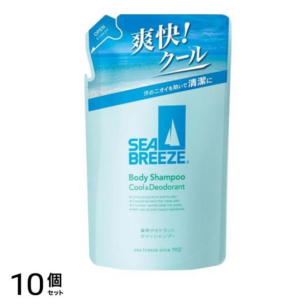 ボディシャンプー クール&デオドラント 詰め替え用 330mL 10個セット