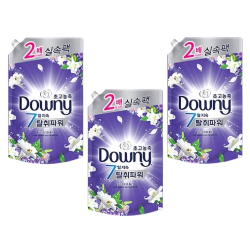 消臭パワー 超高濃縮柔軟剤 ホワイトティーとリリー 詰め替え 1.6L 3個 お香の洗濯 洗濯