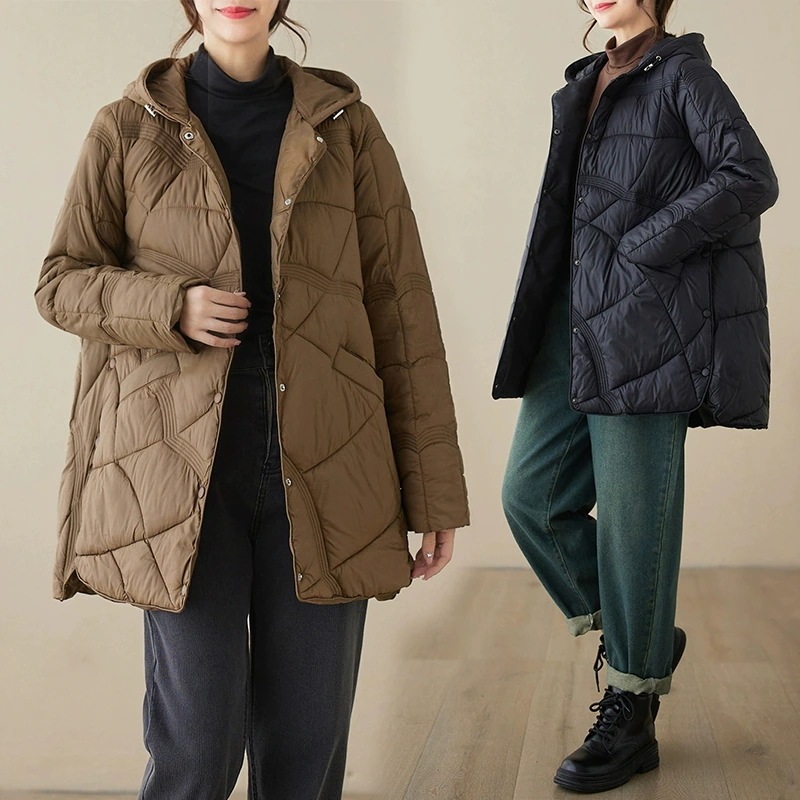 綿服保温単列ボタンのデザイン感が小さい綿服コートダウンジャケットパーカー綿服
