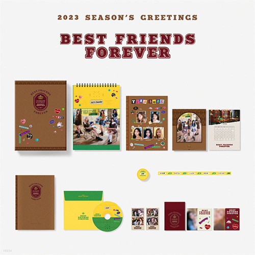 (公式) ITZY - 2023 SEASONS GREETINGS BEST FRIENDS FOREVER (+特典)