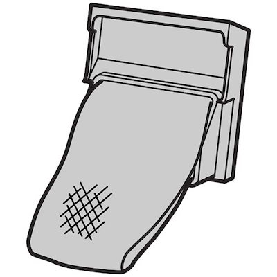 他サイト： 日立　HITACHI　洗濯機用糸くずフィルター　NET-42N6の商品画像