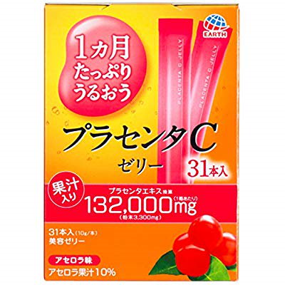 アース製薬 1ヵ月たっぷりうるおうプラセンタCゼリ...のサムネイル