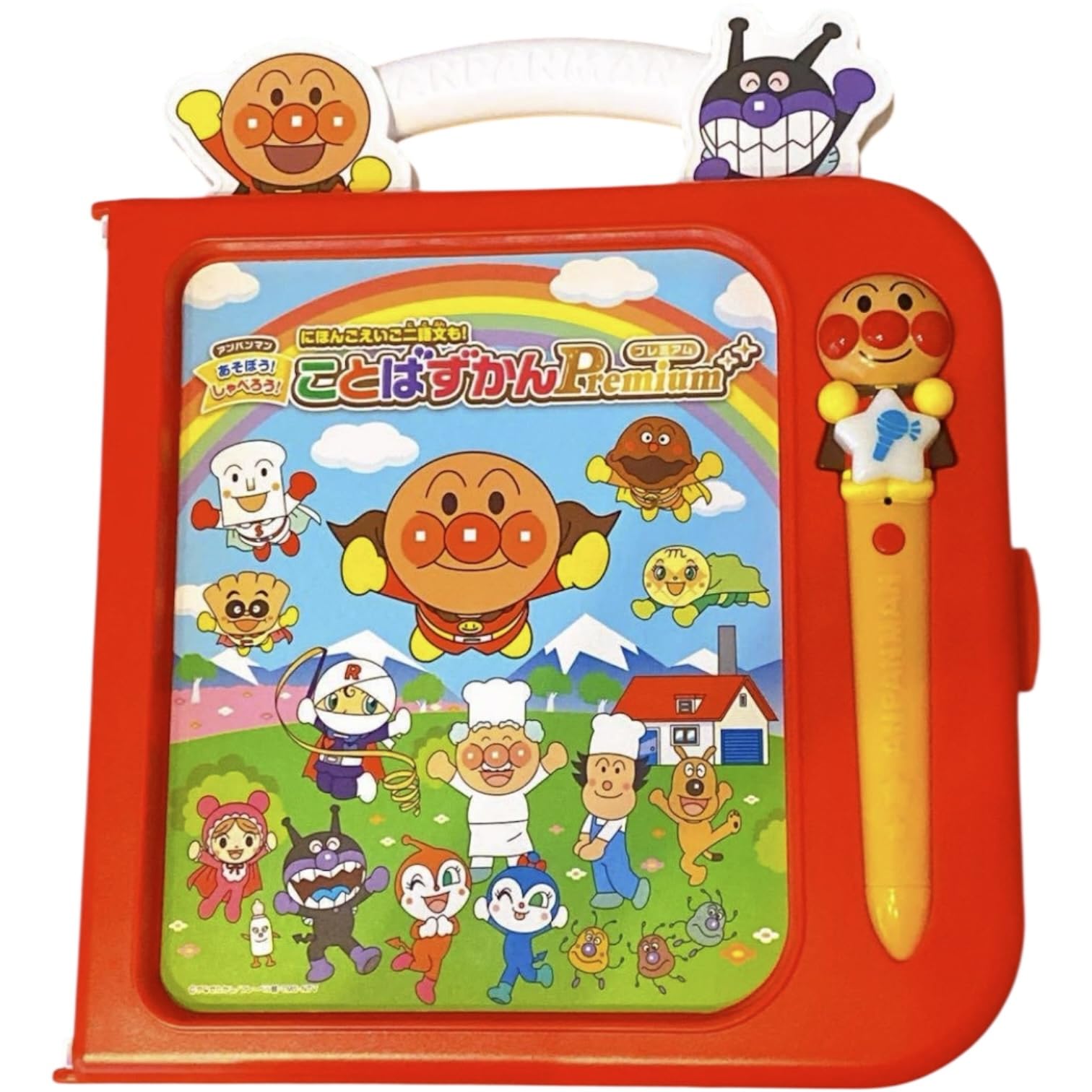 即日発送 セガフェイブ(SEGA FAVE) アンパンマン にほんご えいご 二語文も! あそぼう! しゃべろう! ことばずかんPremium【日本おもちゃ大賞2021 エデュケーショナル・トイ部門