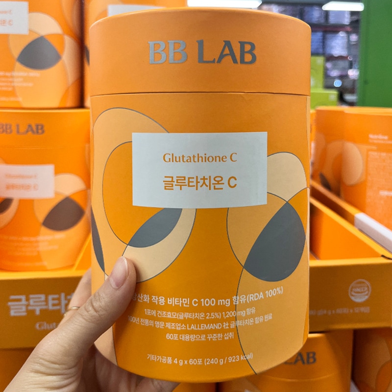 BBLAB グルタチオンC 4g × 60包 ニュートリワン bblab 低分子コラーゲン ビタミンC 100mg含有香ばしい穀物風味 インナービューティー