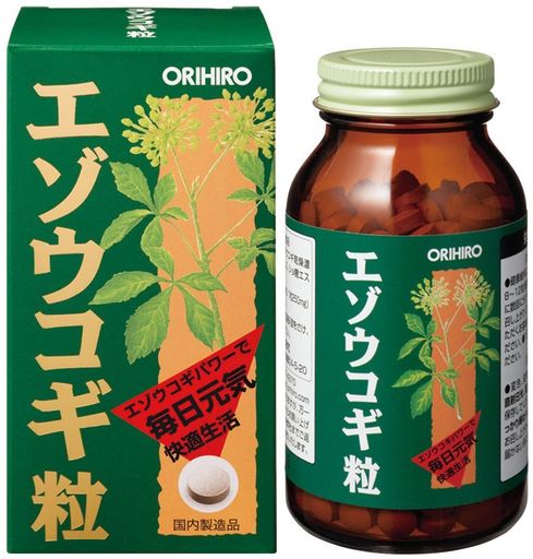 オリヒロ エゾウコギ粒【3本セット】