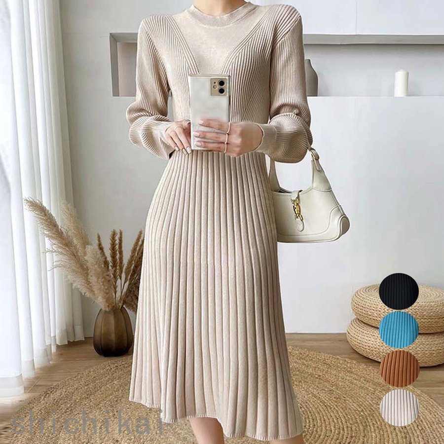 THOM ホワイトデー WILLS 秋冬 ワンピース リブニット レディース 7,502円