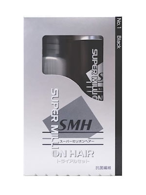 スーパーミリオンヘアー トライアルセット (スーパーミリオンヘアー10g スーパーミリオンヘアミスト60mL) ブラック Nｏ.1