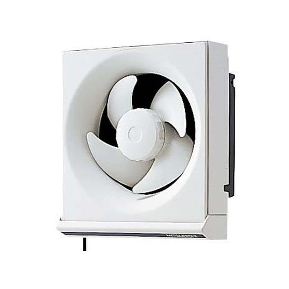 三菱電機(MITSUBISHI ELECTRIC) 標準換気扇クリーンコンパック 一般住宅用 BL認定品 連動式シャッター引きひも付 15cm EX-15LH8-BL