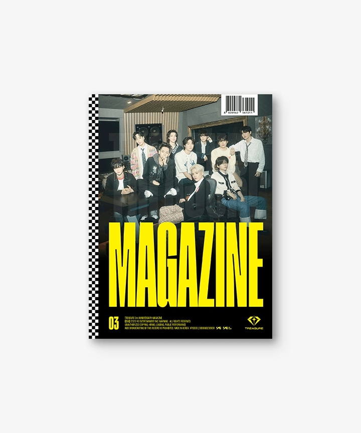 (ショップ特典選択) TREASURE 3rd ANNIVERSARY MAGAZINE